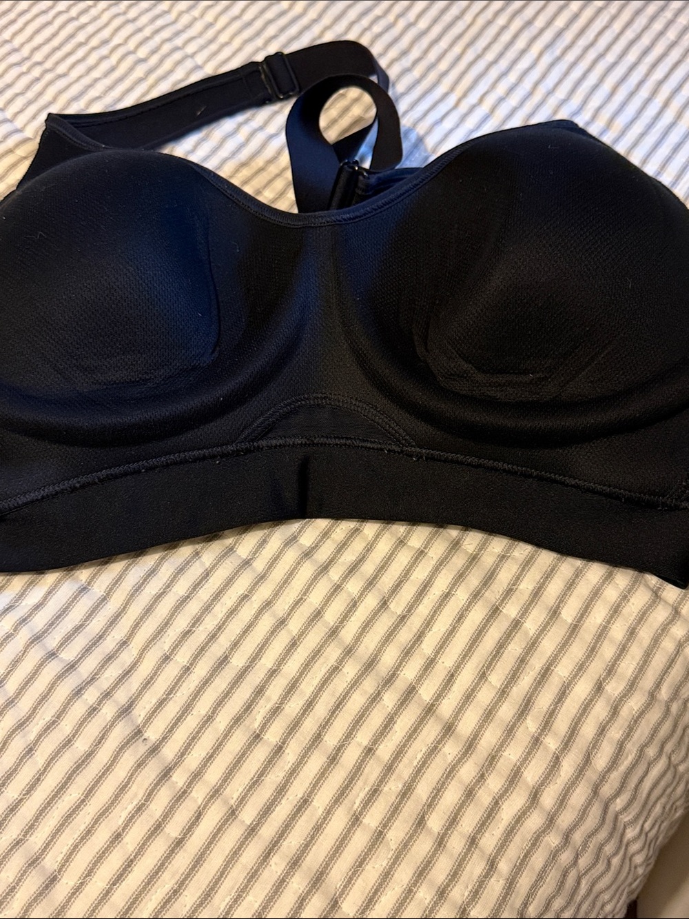 Under Armour Black Padded High-Impact Sports Bra - Picture 5 of 5